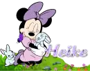 cute minnie bunny easter heike
