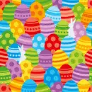 seamless glitter EASTER EGG spring background
