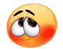 cute orange smiley