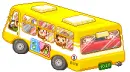 children in a bus