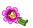Rolling Flower Man !