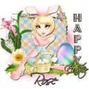 Happy Easter w/ Rose