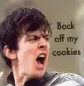 Back off my cookies!
