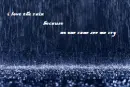 in the rain