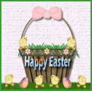 Happy Easter <pop up chickie>