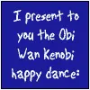 obi wan kenobi happy dance