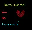 Cute love icon