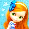 blythe doll blue