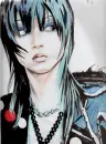Punk girl illustration