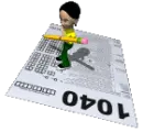 filling out taxes