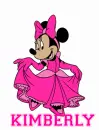 Minnie With The Name Kimberly