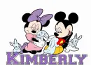 Mickey With The Name Kimberly