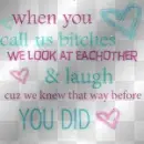 when u  call