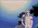 Michiru embraces Haruka  (Sailor Moon)
