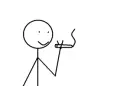 Stickman Smoking