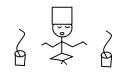 Stickman Meditation