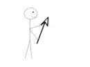 Simple Walking Stickman Spearman