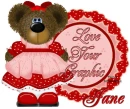 Bear in Red-Jane