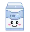 Kawaii White Milk