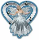 Fairy Blue Heart