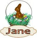 bunny basket Jane