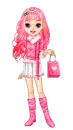pink girl