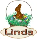 bunny basket Linda