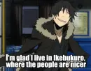 ITS SO NICE HERE IN IKEBUKURO NICE NICE NICE EVRYONE IS SO NICE COME HERE