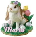 cute easter bunny maria