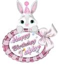 cute bunny happy birthday tabby 