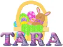 glitter basket Tara