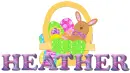 glitter basket Heather