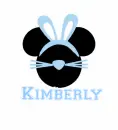 Mickey Head With The Nane Kimberly