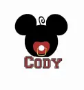 Mickey Baby Head With Cody