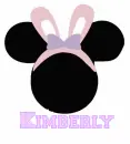 Mickey Head With The Nane Kimberly