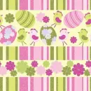 seamless glitter easter spring background