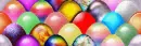 seamless glitter egg easter spring background