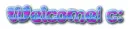Glittery Welcome Text