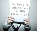 my head is currently a horrible place to be in.