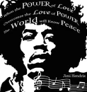Jimi Hendix Quote and Illustration