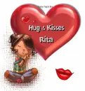 Hug & kisses Rita
