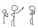 Dancing Stick Figures