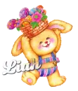 cute easter bunny liah