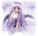 purple anime