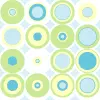 cute retro circles