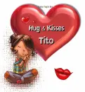 Hug & kisses Tito
