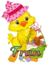 cute chick easter Fran