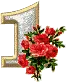 NUMBER 1 WITH ROSES