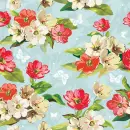 seamless glitter flowers easter spring background