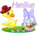 cute chick easter Heike